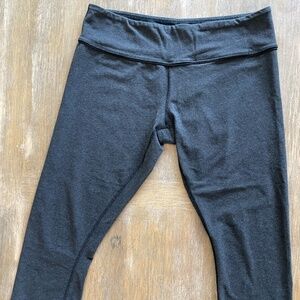 Lululemon  Wonder Under - Charcoal - Size 12